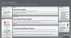Desktop Screenshot of keironanderson.co.uk