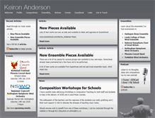 Tablet Screenshot of keironanderson.co.uk
